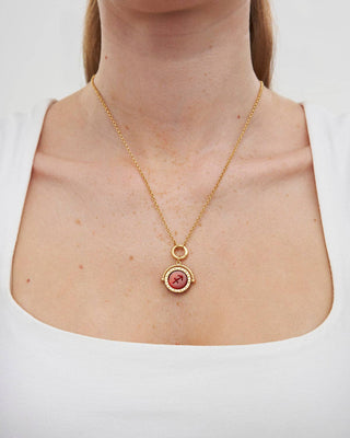 Sagittarius Zodiac Spinner Necklace