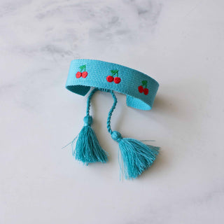 Vintage Cherry Adjustable Bracelet