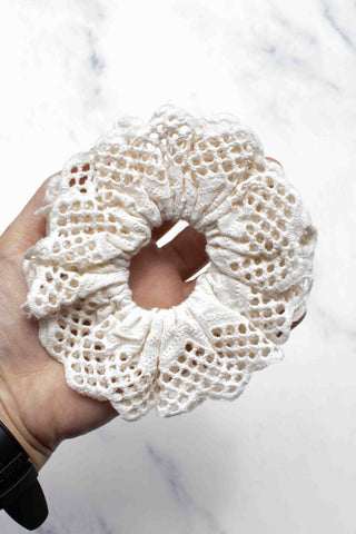 Lacy Lace Hair Scrunchie