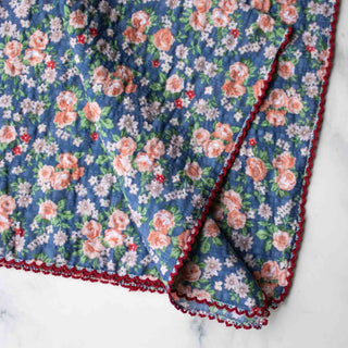Rose Garden Cotton Scarf