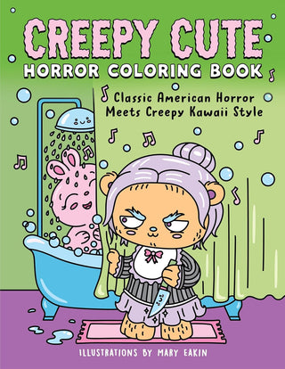 Creepy Cute Horror Coloring Book