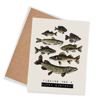 Fishing You A Happy Birthday Card