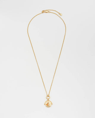 Taurus Zodiac Spinner Necklace
