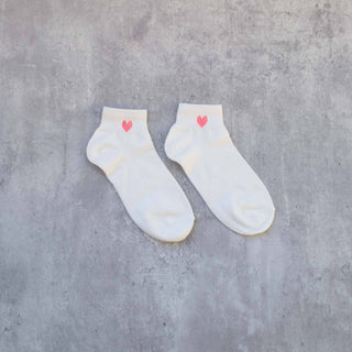 Mini Heart Ankle Socks