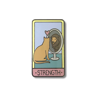 Strength Tarot Pin