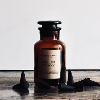 Farmer's Son Co. - Patchouli + Tobacco Incense Cones