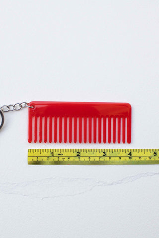Eco Acetate Comb Bag Charm