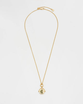 Virgo Zodiac Spinner Necklace