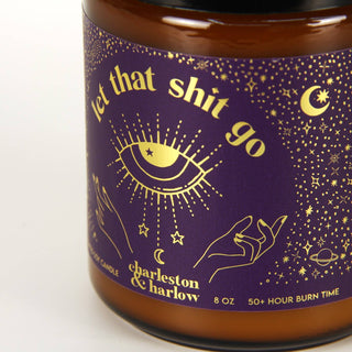 Let That Shit Go - Blackberry Patchouli Soy Wax Candle