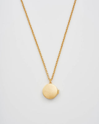Sun Locket Necklace
