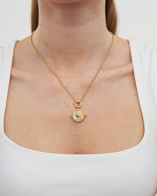 Scorpio Zodiac Spinner Necklace
