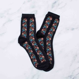 Women's Aahana Floral Casual Socks