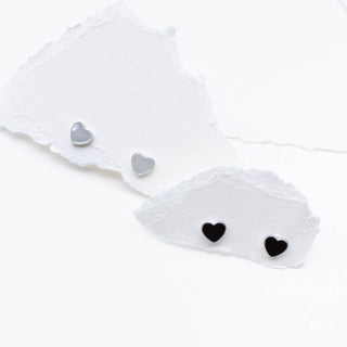 Tiny Heart Stud Earrings