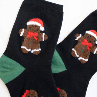Big Holiday Gingerbread Casual Socks