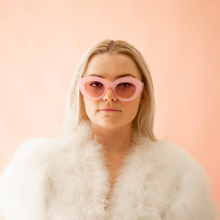 Gemma Sunglasses - Rose Quartz