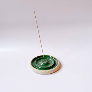 Ceramic Incense Holder | Pink Or Green  | Made To Order