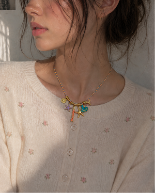 Sunset Drift Seaside Charm Necklace