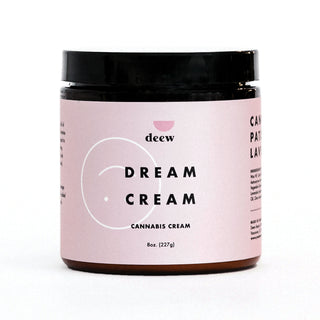 Cannabis Cream, Dream Cream, 8 oz - Deew