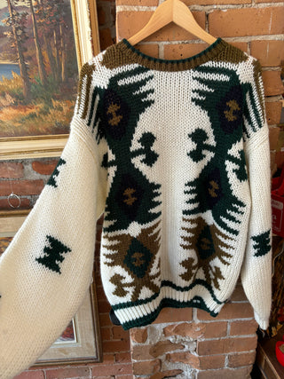 Wool Knit Alpine Sweater