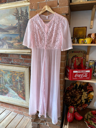 Pink Nighty Cover-up Duster