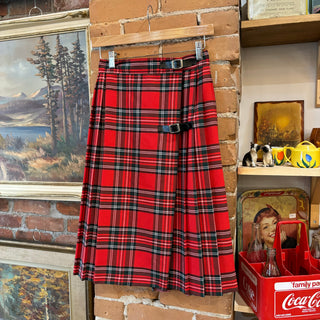 Vintage Brobell Plaid Kilt Skirt