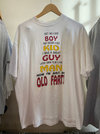 Old Fart Graphic Tee - Size XL