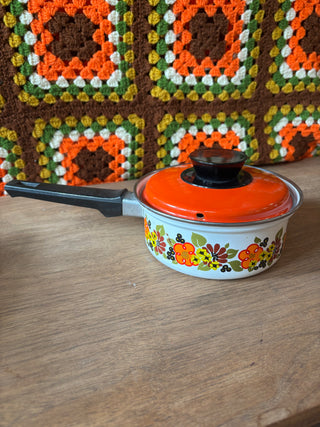 Vintage Austrian Enamel Cookware Set