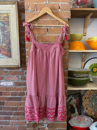 Red Gingham Dress