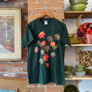 Falling Leaves Canadian Naturalist Tee