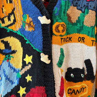 Eagles Eye Knit Halloween Cardigan