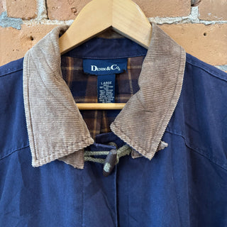 Denim and Co Navy Barn Jacket