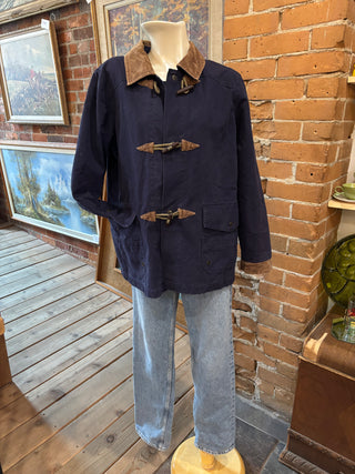 Denim and Co Navy Barn Jacket