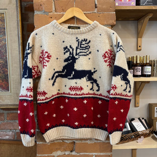 Eddie Baur Winter Deer Wool Knit