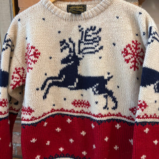 Eddie Baur Winter Deer Wool Knit