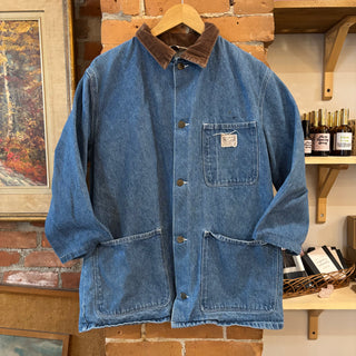 Walls Denim Chore Jacket with Corduroy Collar