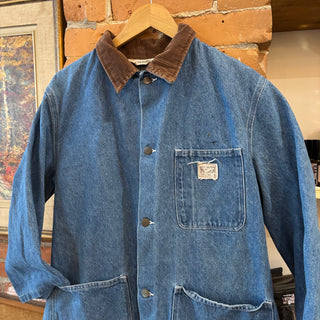 Walls Denim Chore Jacket with Corduroy Collar