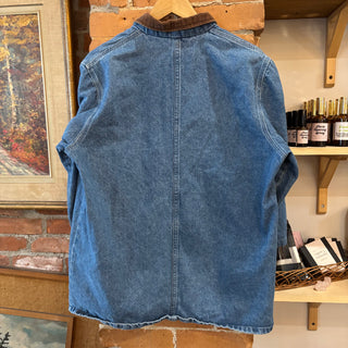 Walls Denim Chore Jacket with Corduroy Collar