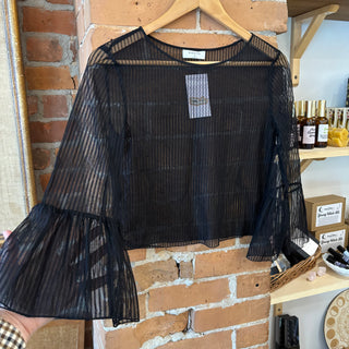 Babaton Sheer Lace Top