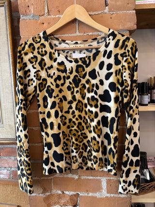 Lina Leopard Collection Top