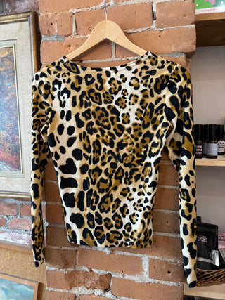 Lina Leopard Collection Top