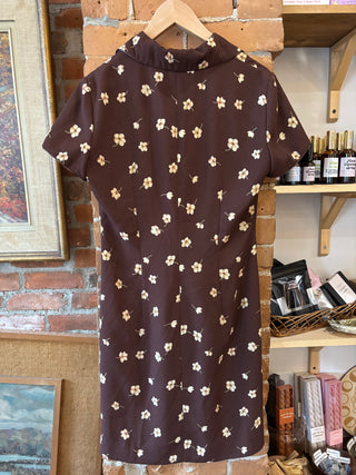 Evan Picone Brown 90s Dress