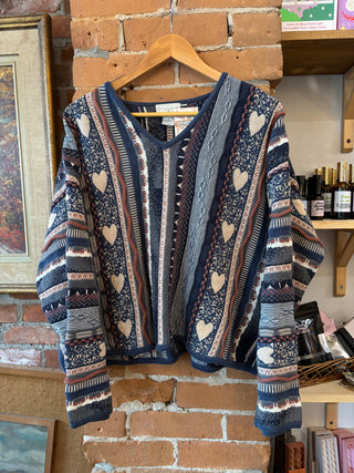 Christopher and Banks Heart Knit Sweater