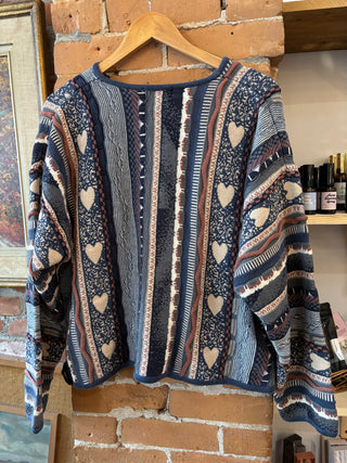 Christopher and Banks Heart Knit Sweater