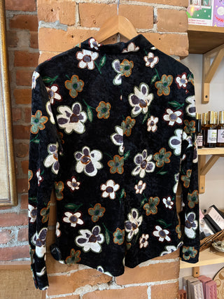 Vintage Hailee Floral Button Up Shirt