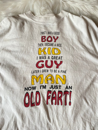 Old Fart Graphic Tee - Size XL
