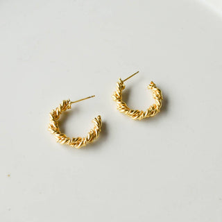 Aella Whirlwind Hoop Earrings