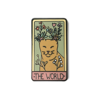 The World- Hard Enamel Pin