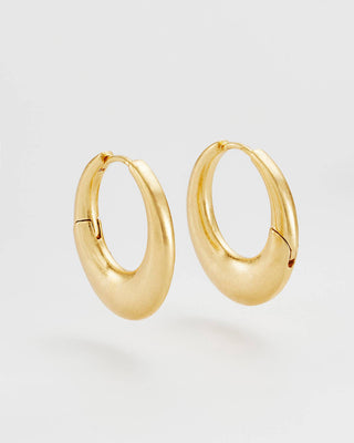 Niva Mistletoe Hoop Earrings