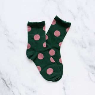 Women's Abstract Polka Dots Casual Socks