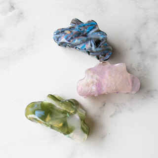 Eco Cloud Hair Claw Clip